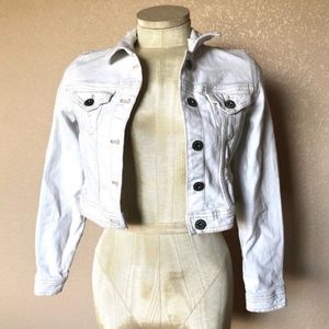 Mudd off white denim jacket